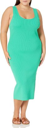 The Drop Women's Yasmin Rib Midi Sweater Tank Dress - Image 5